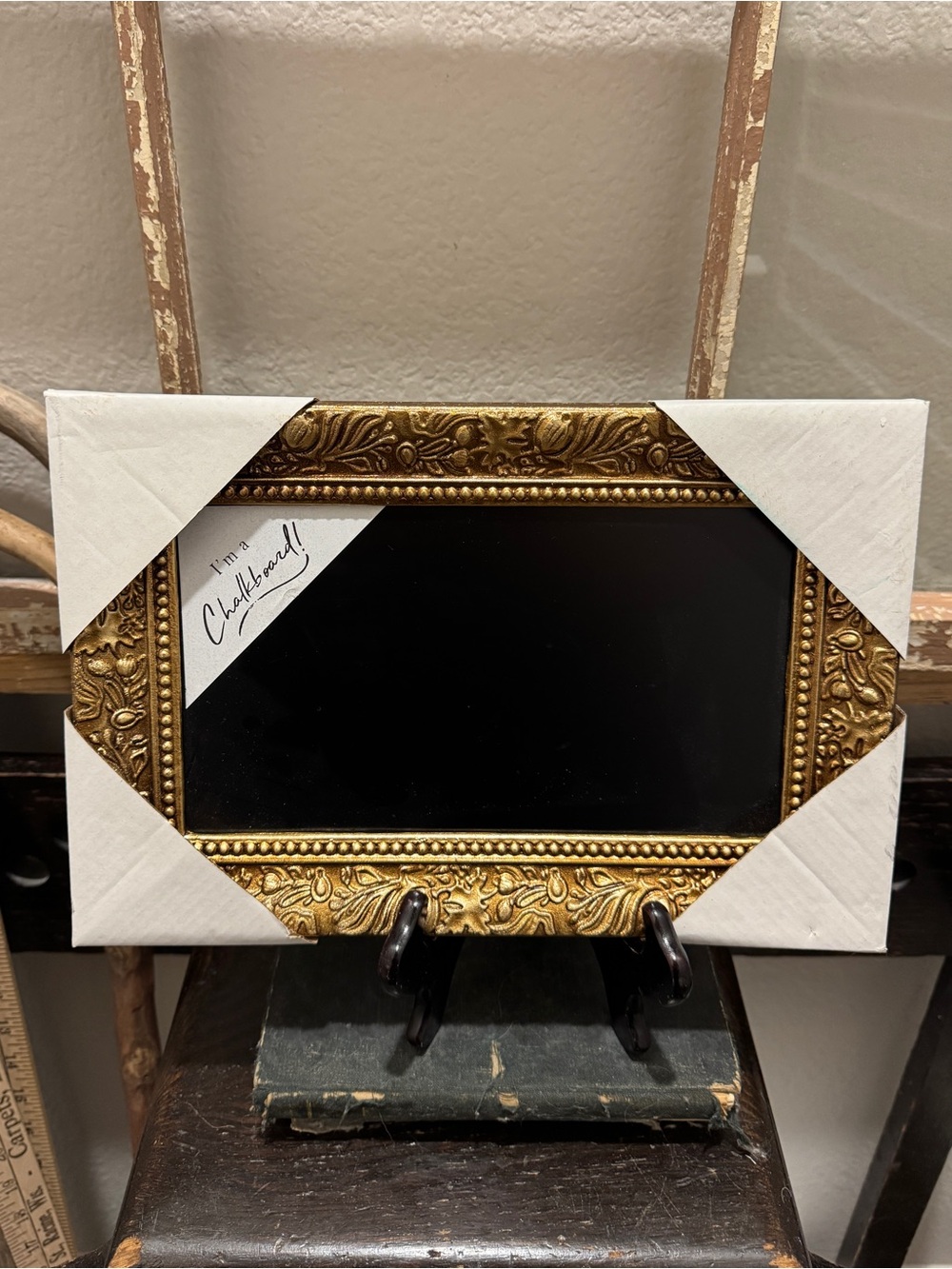 NEW Ornate Gold Decorative Frame Chalkboard